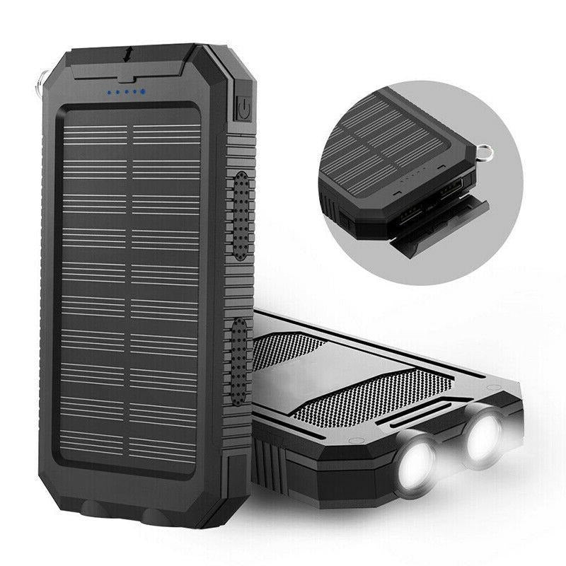 All-Weather Solar Charger & Waterproof Power Bank