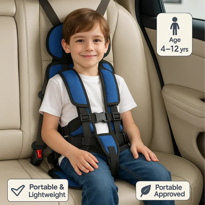 Ultra-Compact Travel Seat for Kids – Lightweight, Secure & On-the-Go Comfort
