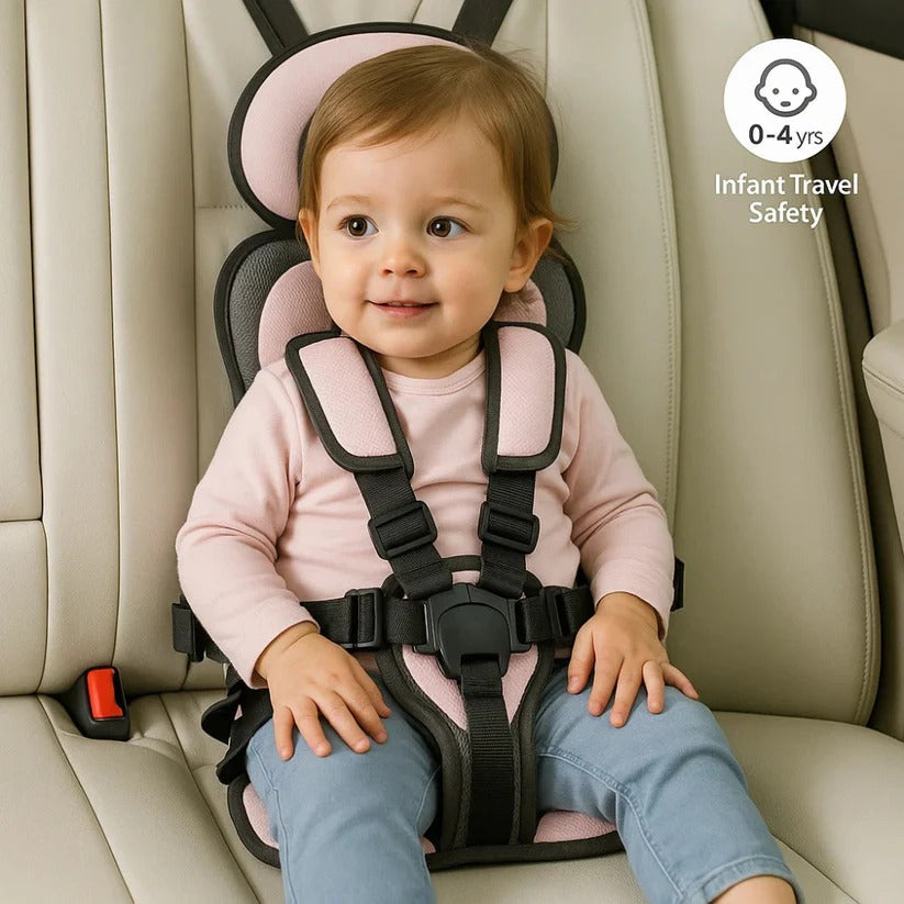 Ultra-Compact Travel Seat for Kids – Lightweight, Secure & On-the-Go Comfort