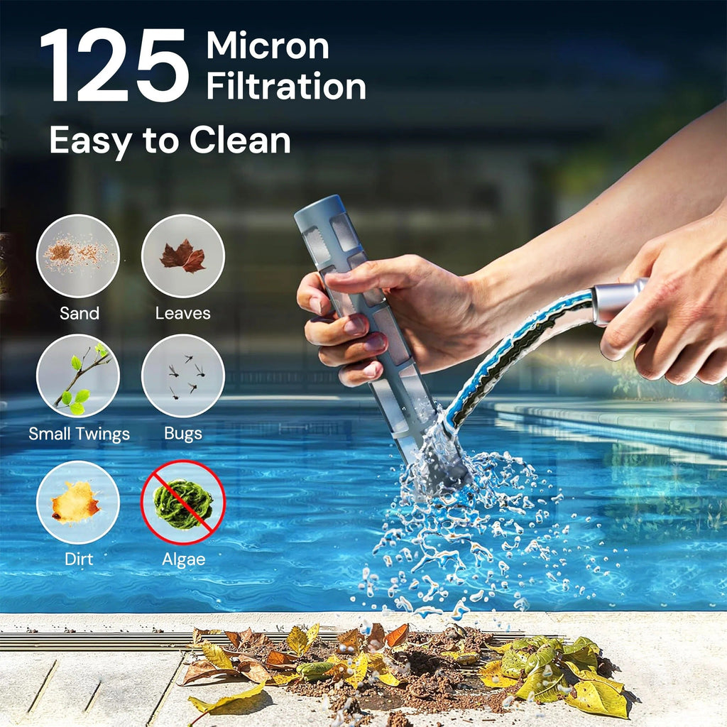 Rechargeable Cordless Pool Cleaner for Effortless Pool Cleaning
