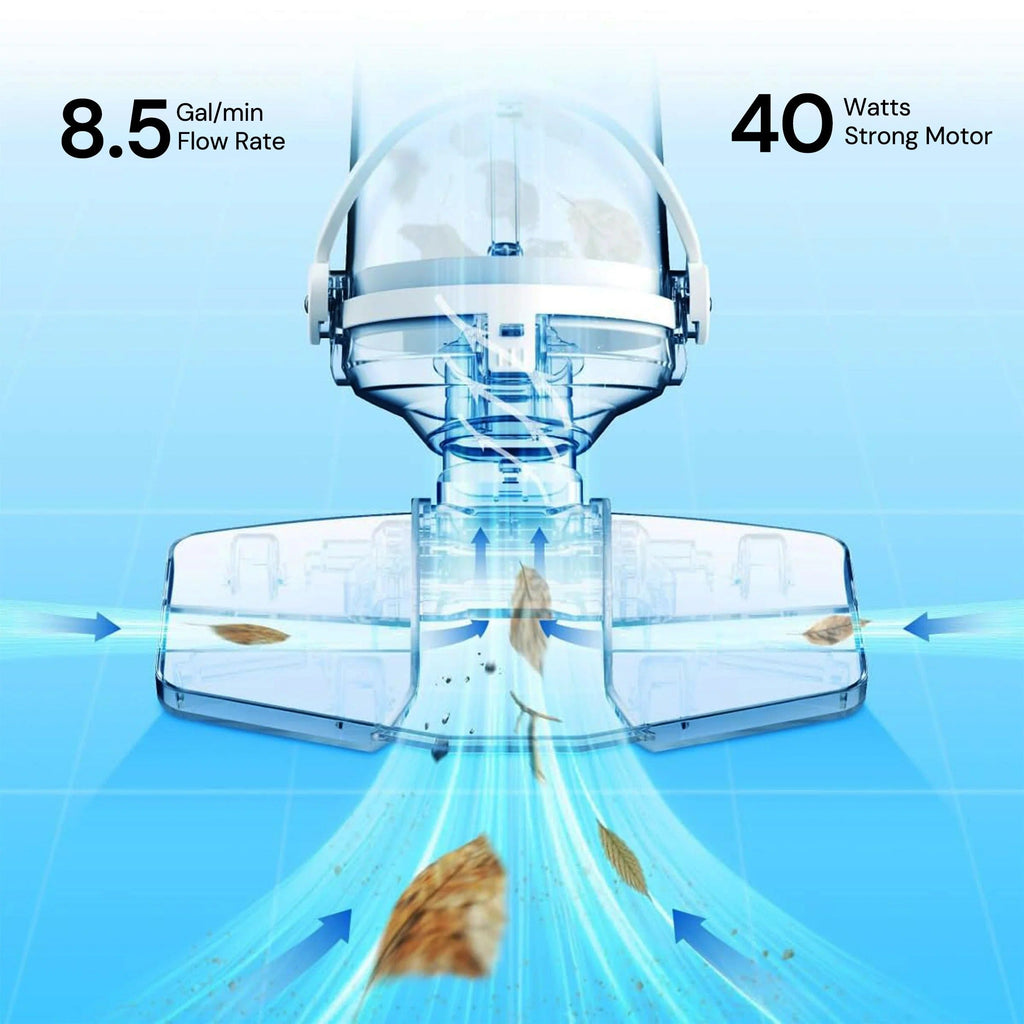 Rechargeable Cordless Pool Cleaner for Effortless Pool Cleaning