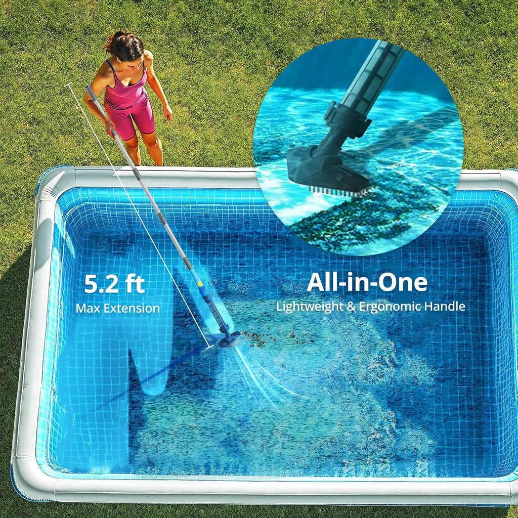 Rechargeable Cordless Pool Cleaner for Effortless Pool Cleaning