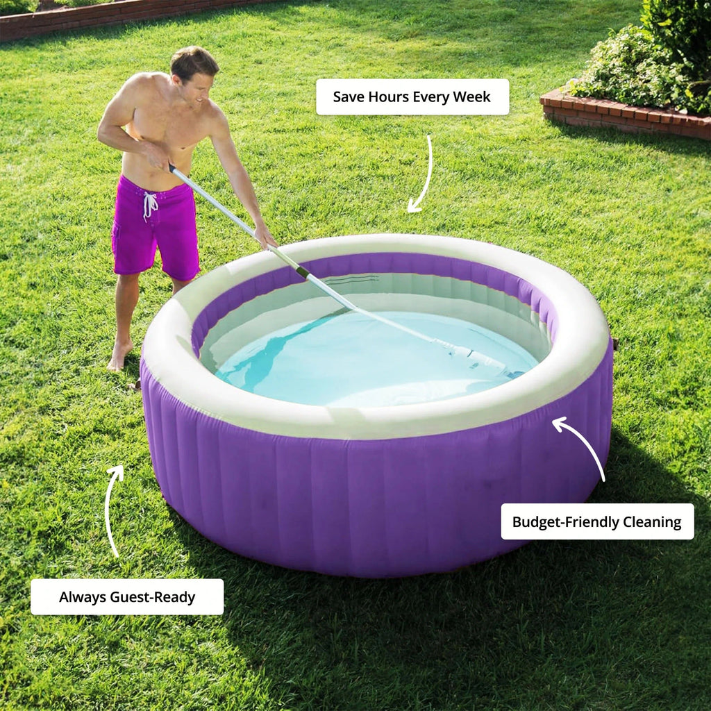 Rechargeable Cordless Pool Cleaner for Effortless Pool Cleaning