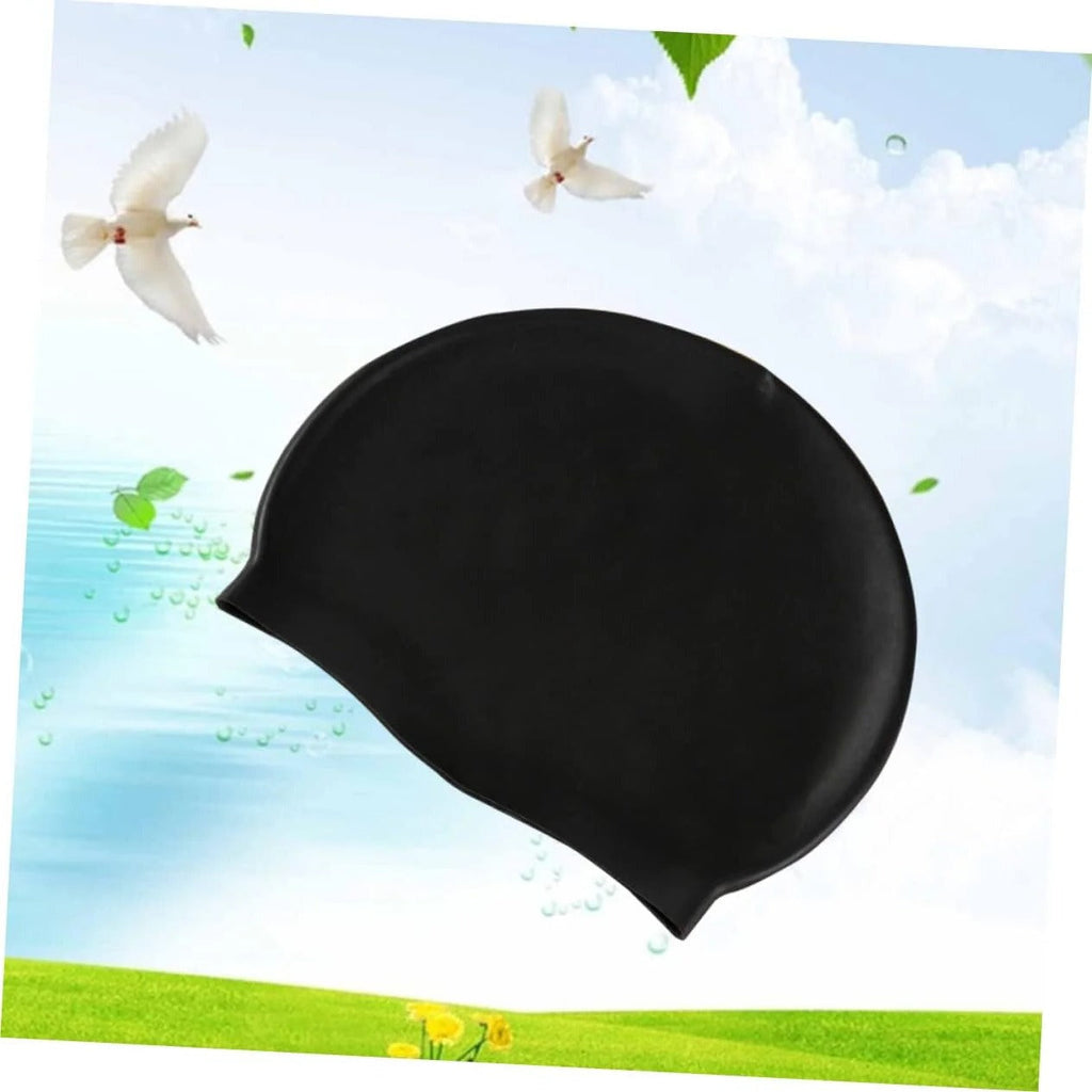 Chic Stretch Swim Cap for a Secure, Comfortable Fit