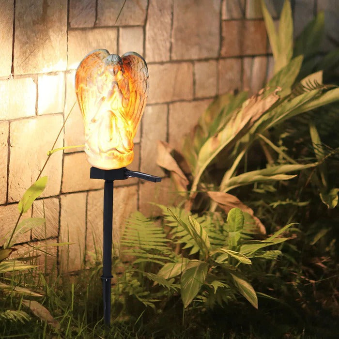 Angel Solar Garden Light - Enchanting Outdoor Illumination