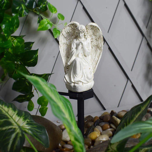Angel Solar Garden Light - Enchanting Outdoor Illumination