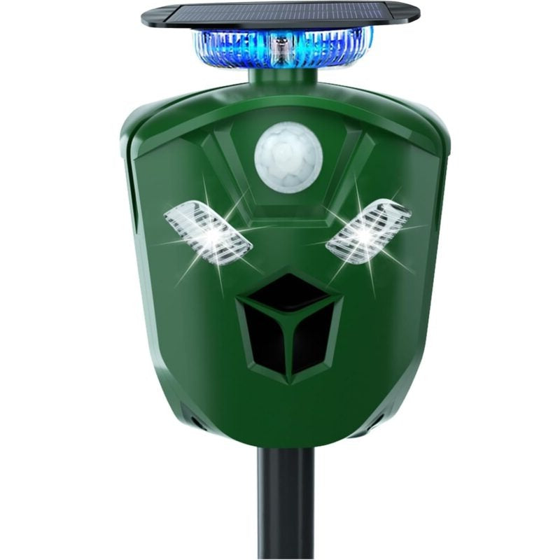 360° Solar Ultrasonic Animal Deterrent — Eco-Friendly Outdoor Pest Repeller