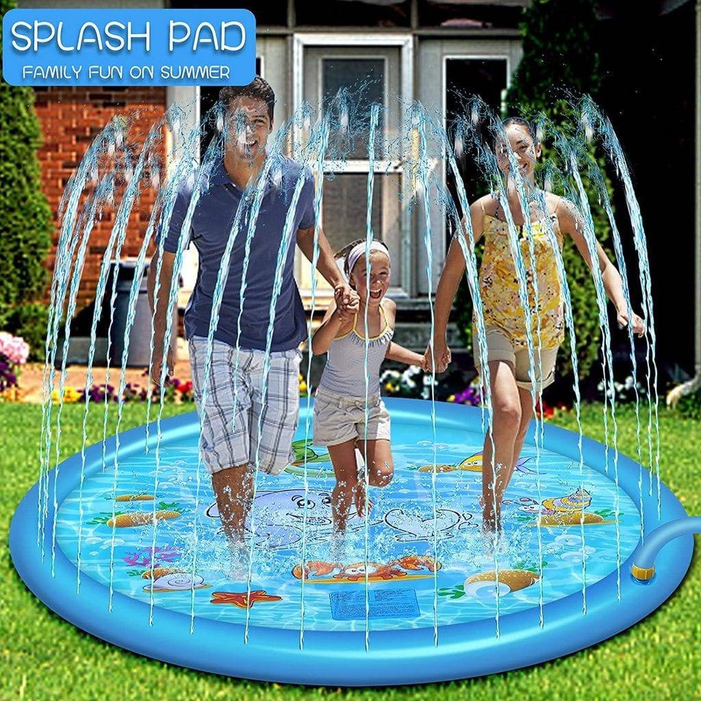 Vibrant Sprinkler Splash Pad for Ultimate Backyard Water Fun