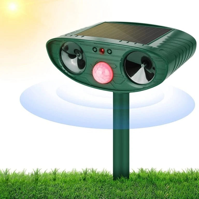 Ultrasonic Woodpecker Deterrent - Humane, Effective Bird Repellent for Wood Surfaces