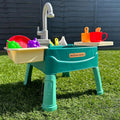 Kids' Indoor/Outdoor Standing Sink - Durable, Easy-Access Handwashing Station