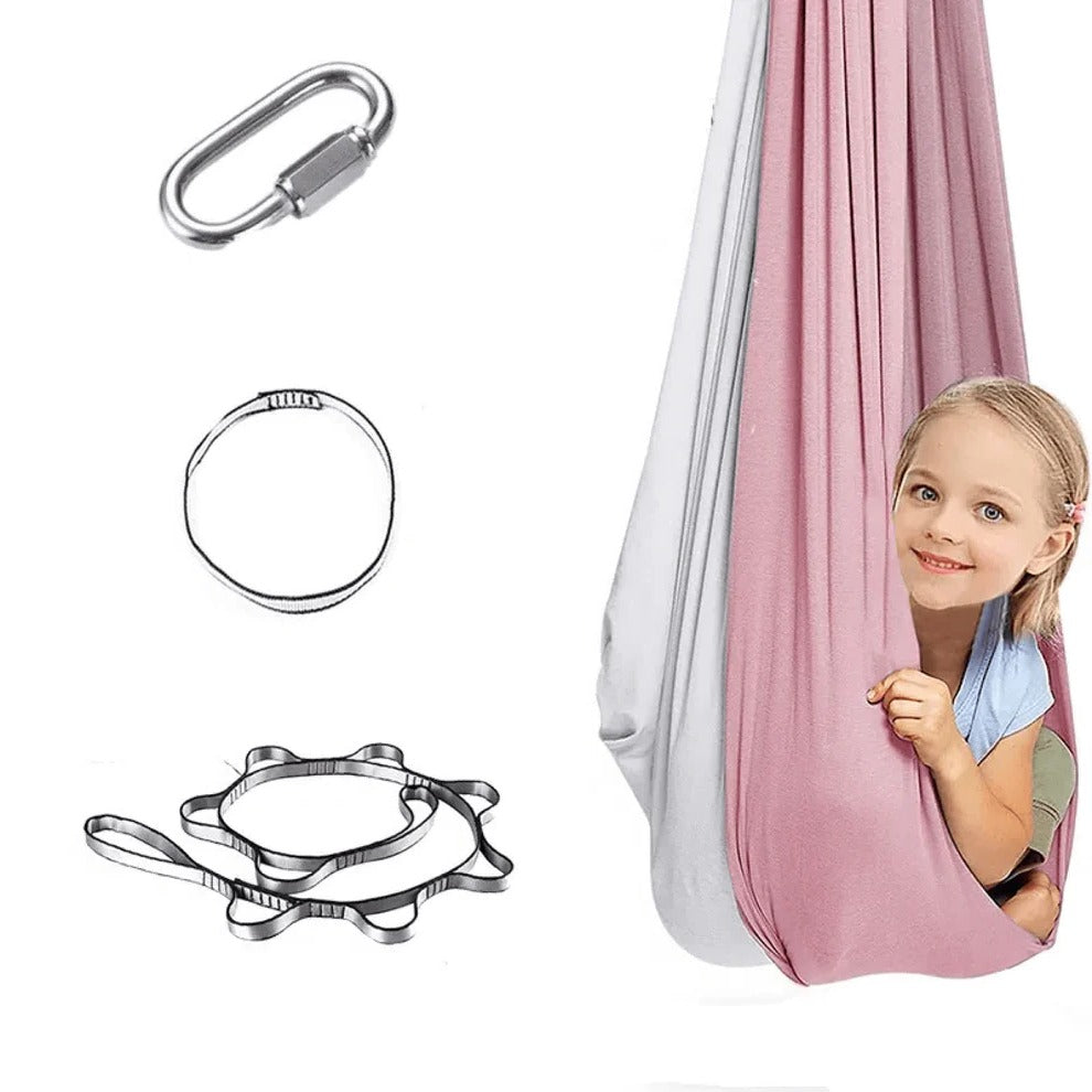 Calming Sensory Therapy Swing for Autism — Indoor & Outdoor Hammock