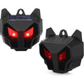2-Pack Solar-Powered Outdoor Nocturnal Animal Repellers