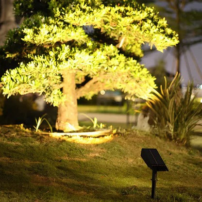 Solar LED Multi-Zoom Spotlight with Adjustable Zoom
