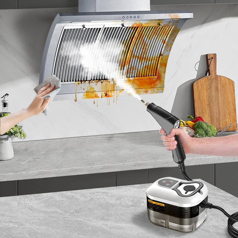 Powerful 2500W High-Pressure Steam Cleaner with Gloves Included
