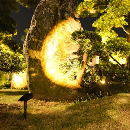 Solar LED Multi-Zoom Spotlight with Adjustable Zoom