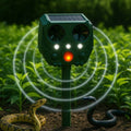 Solar-Powered Ultrasonic Snake Repeller