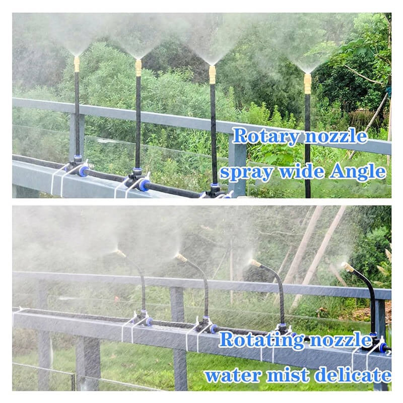 All-in-One Drip Irrigation Kit with 360° Flexible Hose for Precise, Efficient Watering
