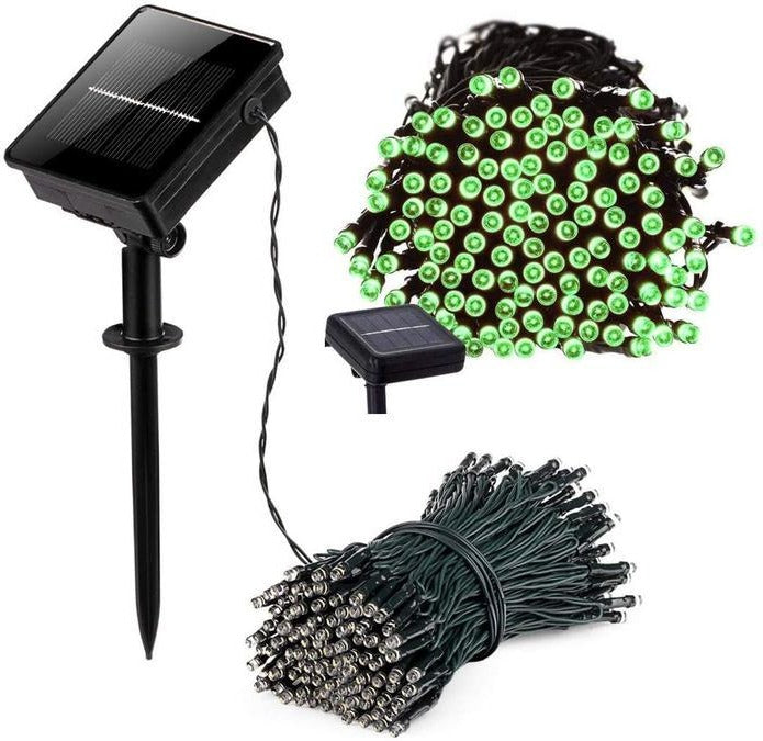 17m Solar-Powered LED Fairy Light String – 100 LEDs