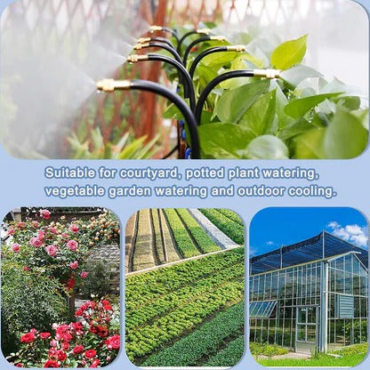All-in-One Drip Irrigation Kit with 360° Flexible Hose for Precise, Efficient Watering