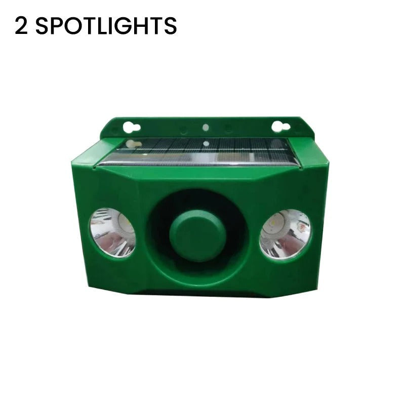 Solar-Powered Beast-Repellent Warning Lights