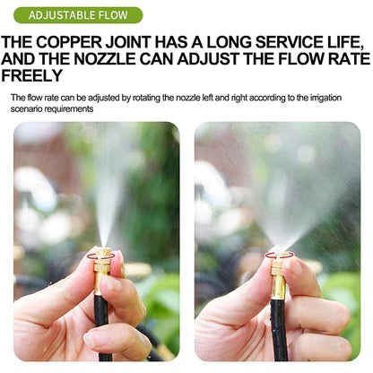 All-in-One Drip Irrigation Kit with 360° Flexible Hose for Precise, Efficient Watering