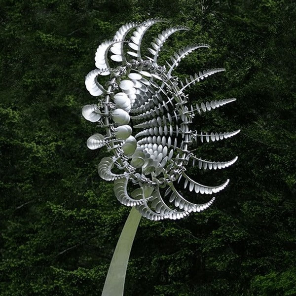 Dual-Motion Metal Garden Windmill - Decorative Wind Spinner for Unique Outdoor Decor & The Perfect Gift