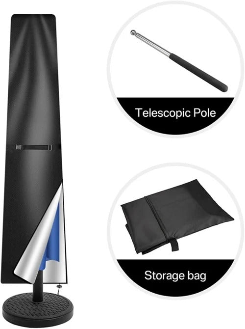 Premium Waterproof Parasol Cover for Outdoor Patio & Garden