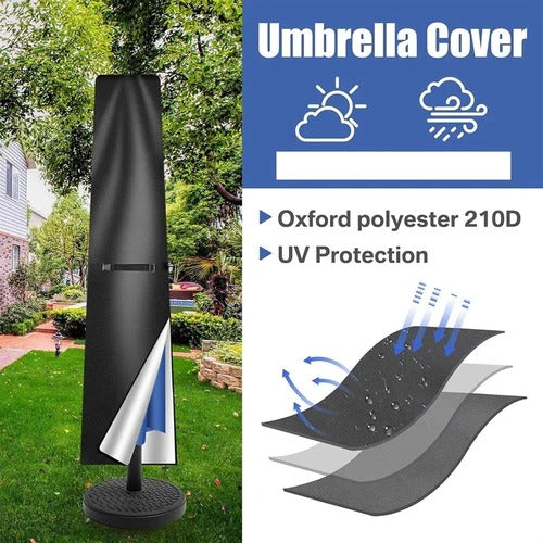 Premium Waterproof Parasol Cover for Outdoor Patio & Garden