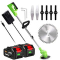 High-Performance Cordless Grass Trimmer - Battery-Powered Electric String Trimmer