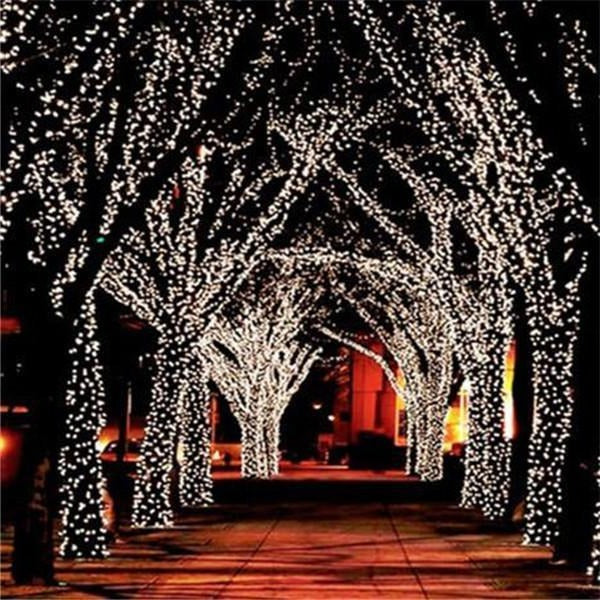 17m Solar-Powered LED Fairy Light String – 100 LEDs