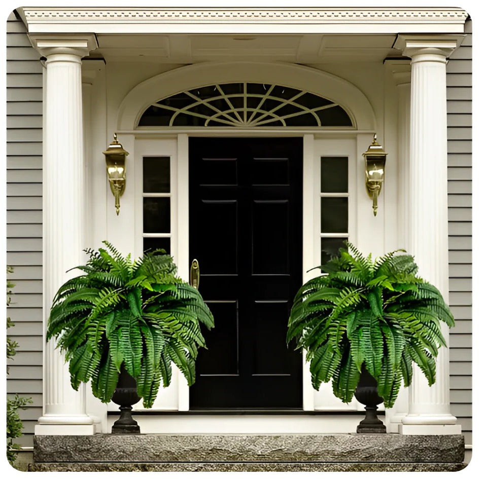 Outdoor-Grade UV-Resistant Lifelike Boston Fern