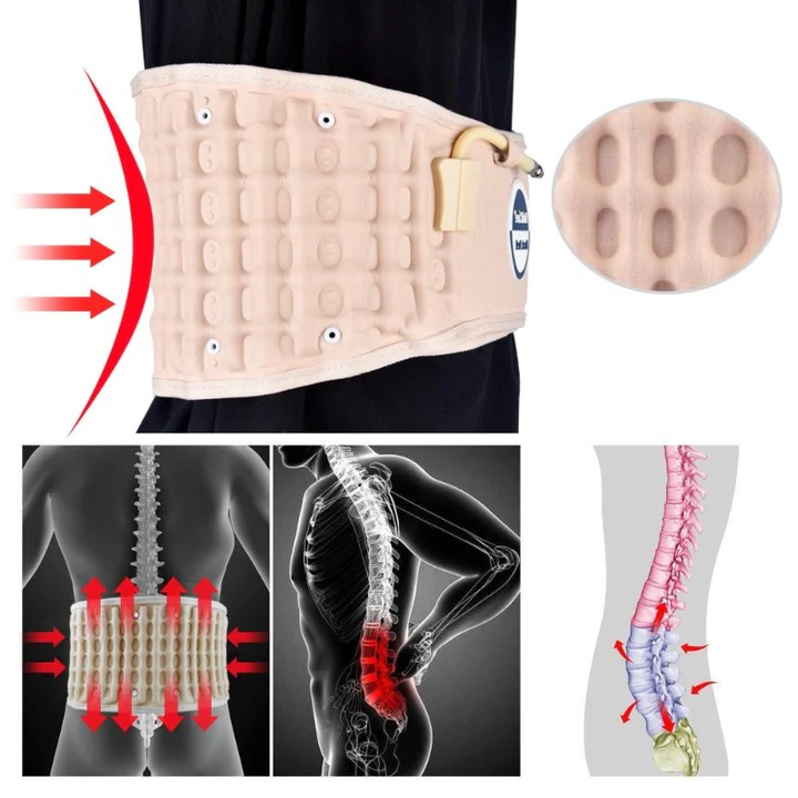 Decompression Back Brace – Support Belt for Degenerative Disc Disease, Spinal Stenosis & Sciatica Pain Relief