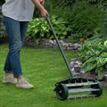 Heavy-Duty Manual Lawn Spike Aerator for Deep Soil Aeration and Healthier Turf