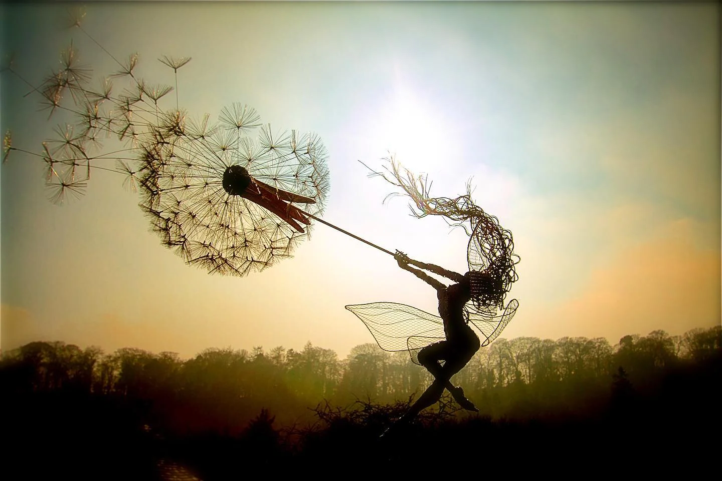 Perfect Wonderland Garden Decoration: Dancing Naughty Spirits