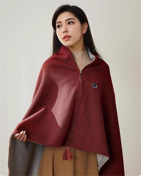 Cozy On-the-Go Heated Shawl