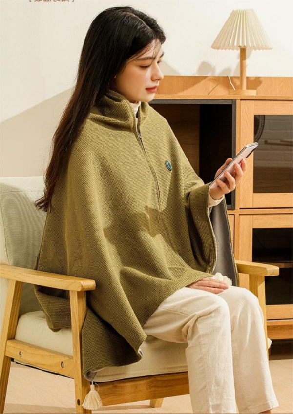 Cozy On-the-Go Heated Shawl