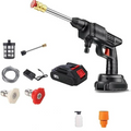 Cordless High-Pressure Water Spray Gun Kit – Portable Power for Cleaning