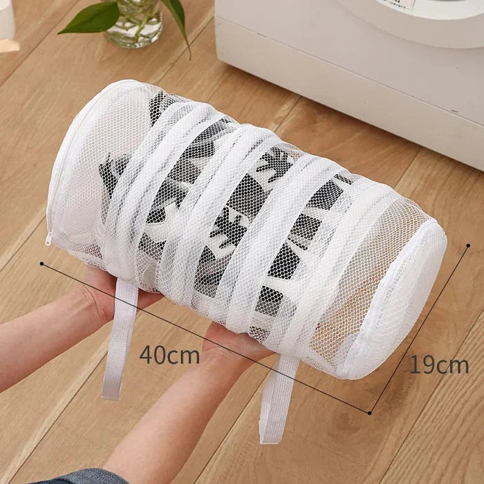 Durable Reusable Zippered Shoe Laundry Bag – Machine-Wash Safe for Sneakers & Tennis Shoes, Perfect Dirt-Free Shine Cleaning Kit