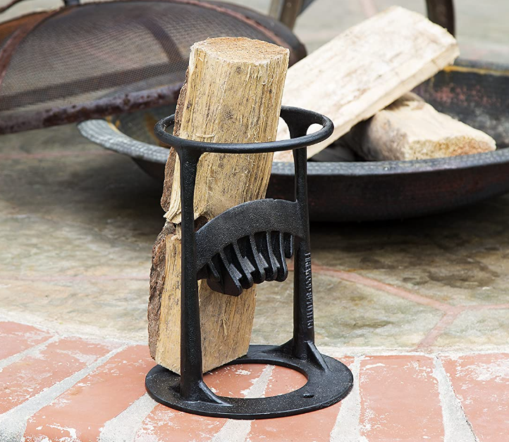 Heavy-Duty Cast Iron Manual Firewood Splitter