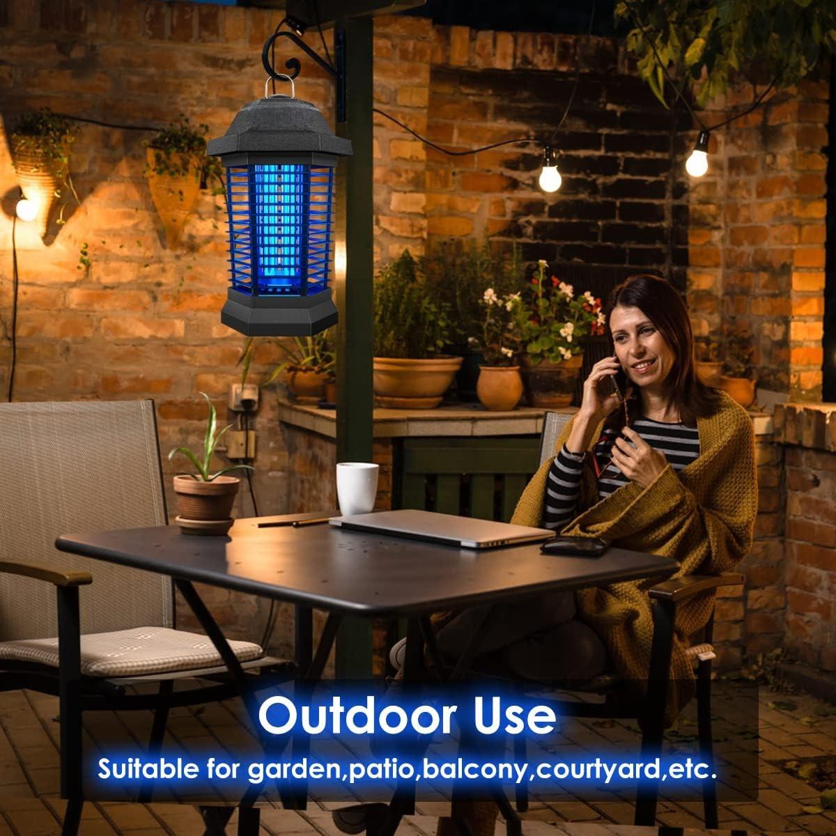 Electric Bug Zapper Light – Powerful Outdoor Mosquito & Insect Killer