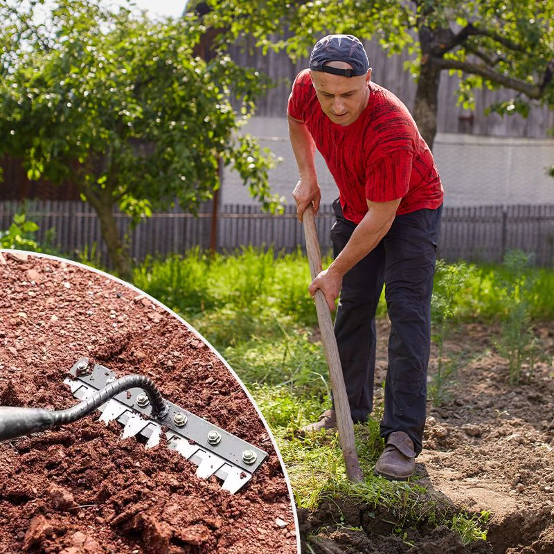 Versatile Handle Lawn Rakes for Easy Yard Maintenance
