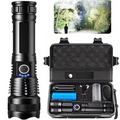 Ultra-Bright High-Lumen Rechargeable Flashlight