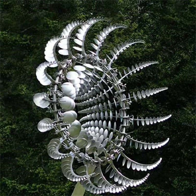 New Anti-Rust Magical Metal Windmill and Kinetic Wind Spinners